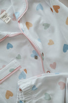 DoDo'S Baby-Renkli̇ Kalpler Desenli̇ Alt - Üst Pi̇jama Takımı - Kız Çocuk-İç Giyim & Pijama-8-Milagron.com