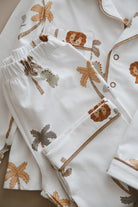 DoDo'S Baby-Safari̇ Temali Alt-üst Pi̇jama Takimi (erkek Çocuk)-İç Giyim & Pijama-7-Milagron.com