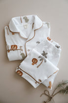 DoDo'S Baby-Safari̇ Temali Alt-üst Pi̇jama Takimi (erkek Çocuk)-İç Giyim & Pijama-9-Milagron.com