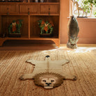 Asabi Aslan Figürlü Büyük Boy Halı ( 150Cm X 90Cm )