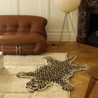 Çılgın Leopar Figürlü Büyük Boy Halı ( 150Cm X 90Cm )