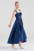 Dollie Bell-Cuddly Charm Düz Yaka Midi Elbise Lacivert-Lover Doll, Platform-8-Milagron.com