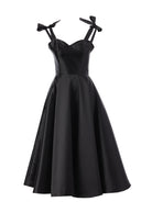 Dollie Bell-Cutest Ribbon Kurdele Detaylı Kalp Yaka Midi Elbise-Lover Doll, Platform-10-Milagron.com