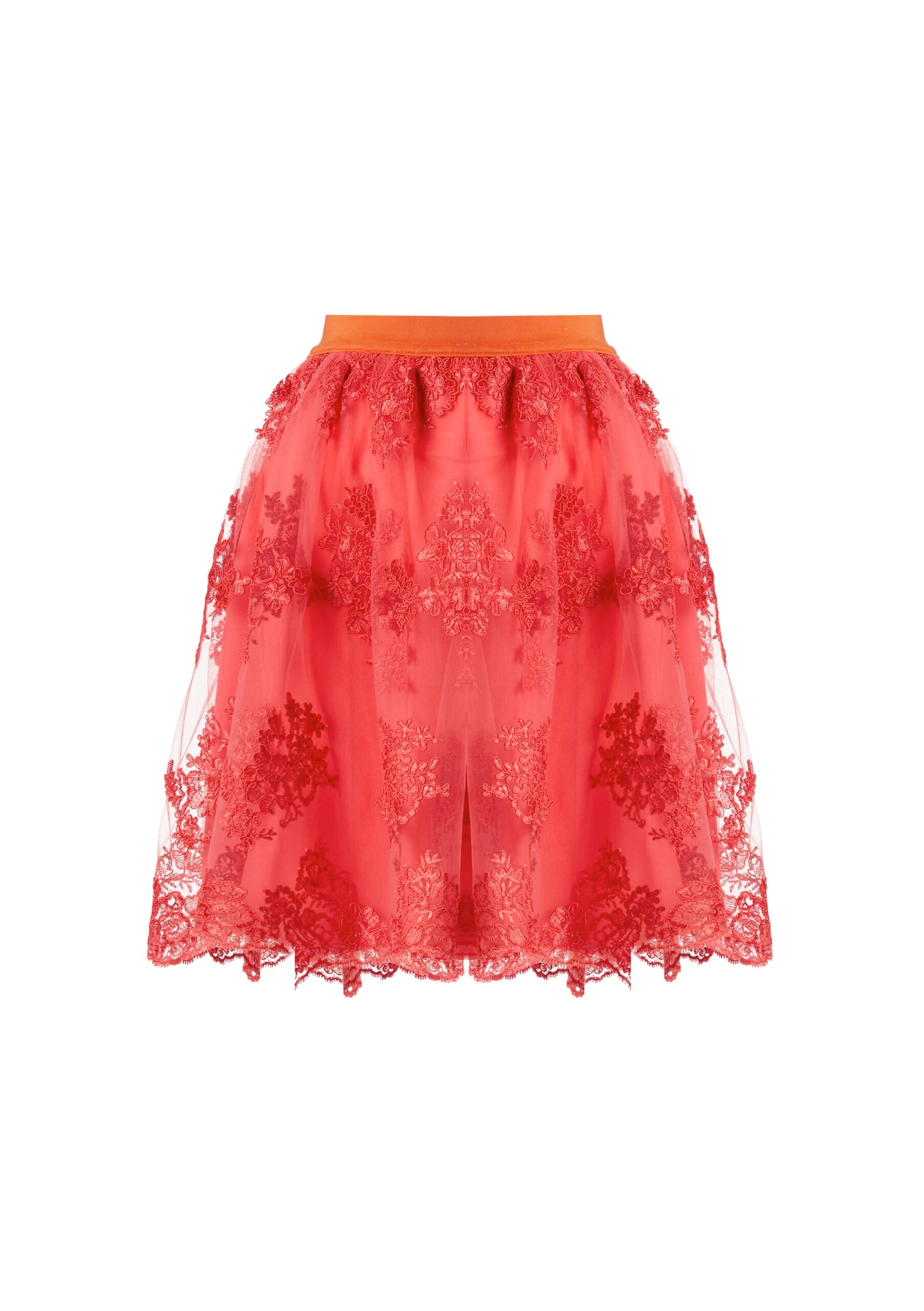 Dollie Bell-Lace Land / Kordoneli Dantel Etek Nar Çiçeği-Etek-1-Milagron.com