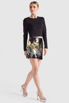 Dollie Bell-Pul Payetli Mini Etek-Etek-2-Milagron.com