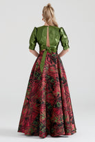 Dollie Bell-Secret Star Sırt Detay Bağlamalı Bluz – Yeşil-Bluz-2-Milagron.com