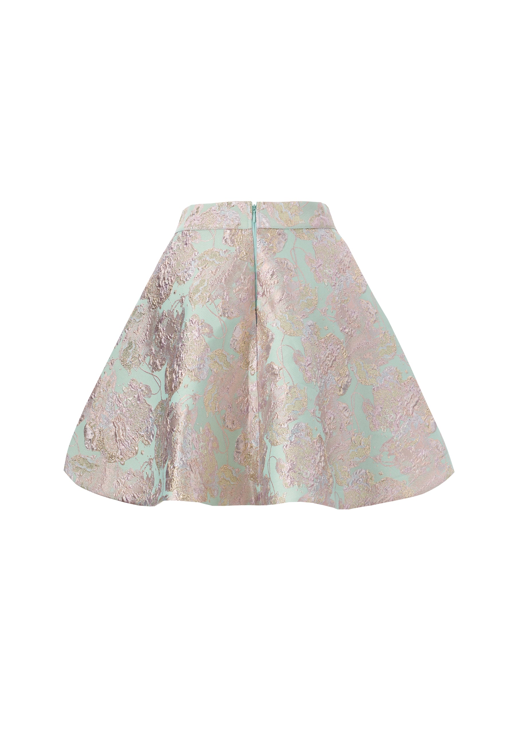 Dollie Bell-Shine Mini Kloş Etek Mint Yeşil-Flaming Star-1-Milagron.com