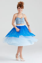 Dollie Bell-Sweet Crush / Pilili Tül Midi Boy Etek Mavi-Cotton Candy Land-5-Milagron.com