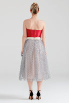 Dollie Bell-Sweet Crush / Puantiyeli Tül Etek Açık Gri/Siyah-Etek-2-Milagron.com