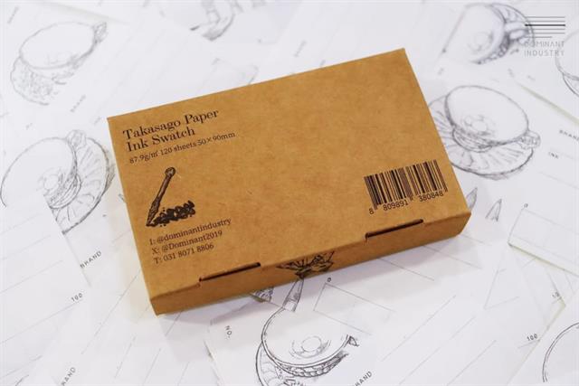Dominant Industry-Dominant Industry Takasago Paper Mürekkep Deneme Kağıdı Ink Tea Time-Mürekkep-6-Milagron.com