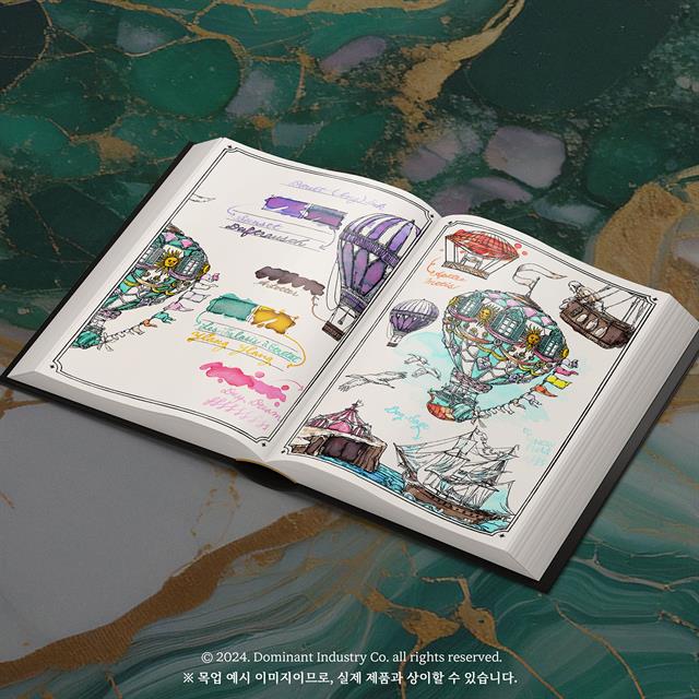 Dominant Industry-Dominant Industry Mürekkep Arşivleme Kitabı A Log Of Elixir-Özel Defterler-10-Milagron.com