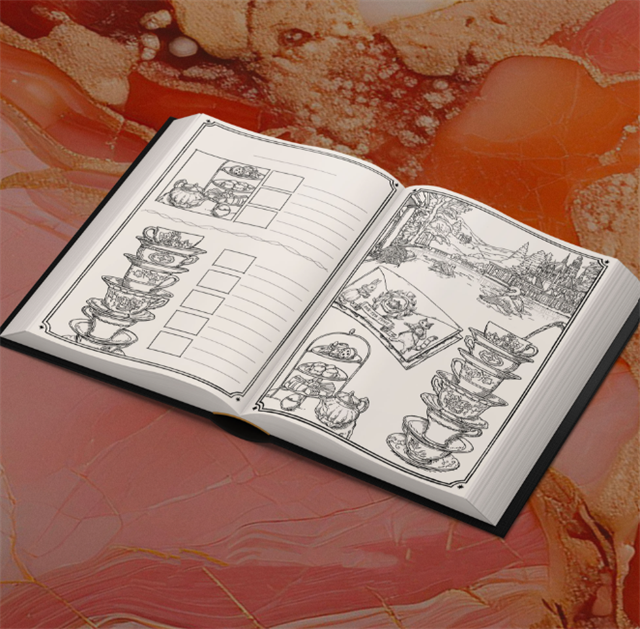 Dominant Industry-Dominant Industry Mürekkep Arşivleme Kitabı A Log Of Elixir-Özel Defterler-4-Milagron.com