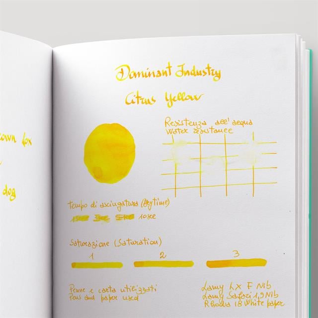Dominant Industry-Şişe Mürekkep Citrus Sarı Standard-Mürekkep-8-Milagron.com