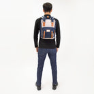 Doughnut Macaroon Ivory X Navy Unisex Sırt Çantası
