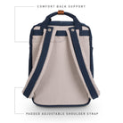 Doughnut Macaroon Ivory X Navy Unisex Sırt Çantası