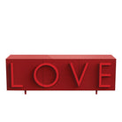 Love Kırmızı Çekmeceli Büfe