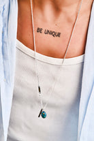 Dunkel Design-Darrel Neon Apetite Gümüş Kolye-Kolye-2-Milagron.com