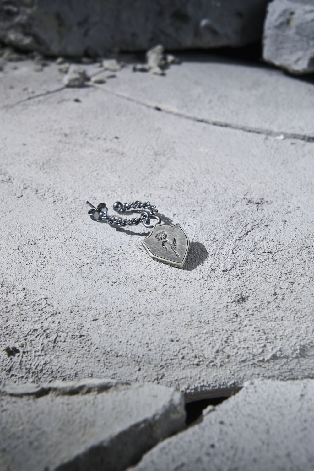 Dunkel Design-Essier Gümüş Küpe-Küpe-4-Milagron.com