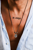 Dunkel Design-Ezop Elmasl Gümüş Kolye-Kolye-2-Milagron.com