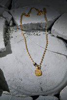 Dunkel Design-Glycon Altın Kaplama Kolye-Kolye-3-Milagron.com