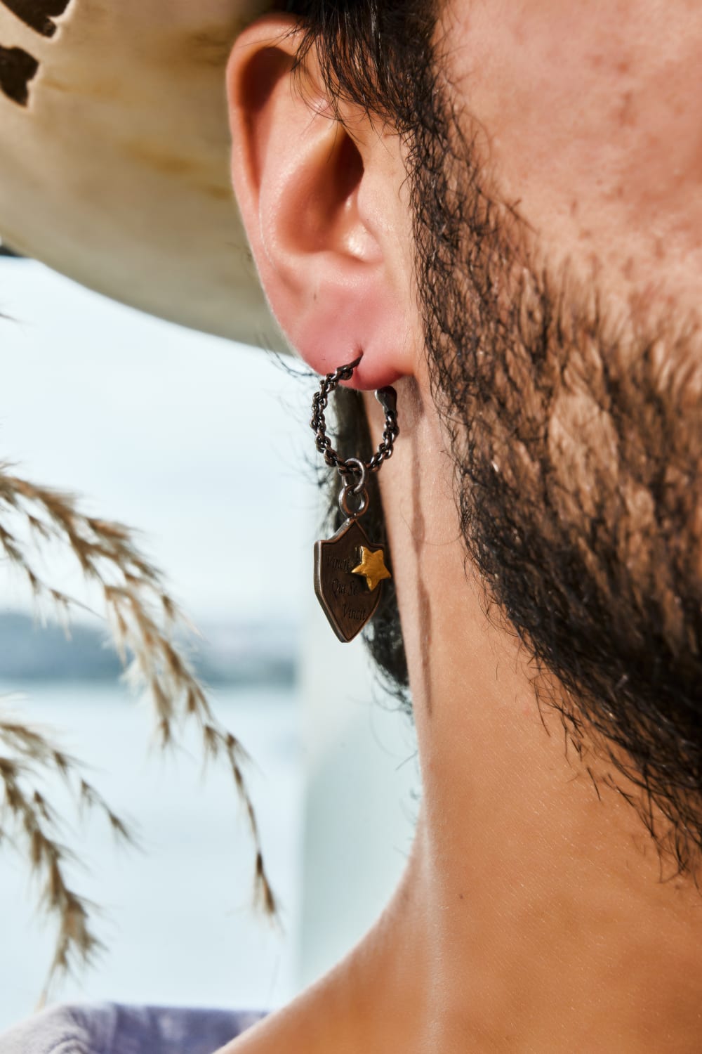 Dunkel Design-Meczup Gümüş Küpe-Küpe-2-Milagron.com