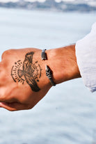 Dunkel Design-Morgan Gümüş Kelepçe-Bileklik-2-Milagron.com