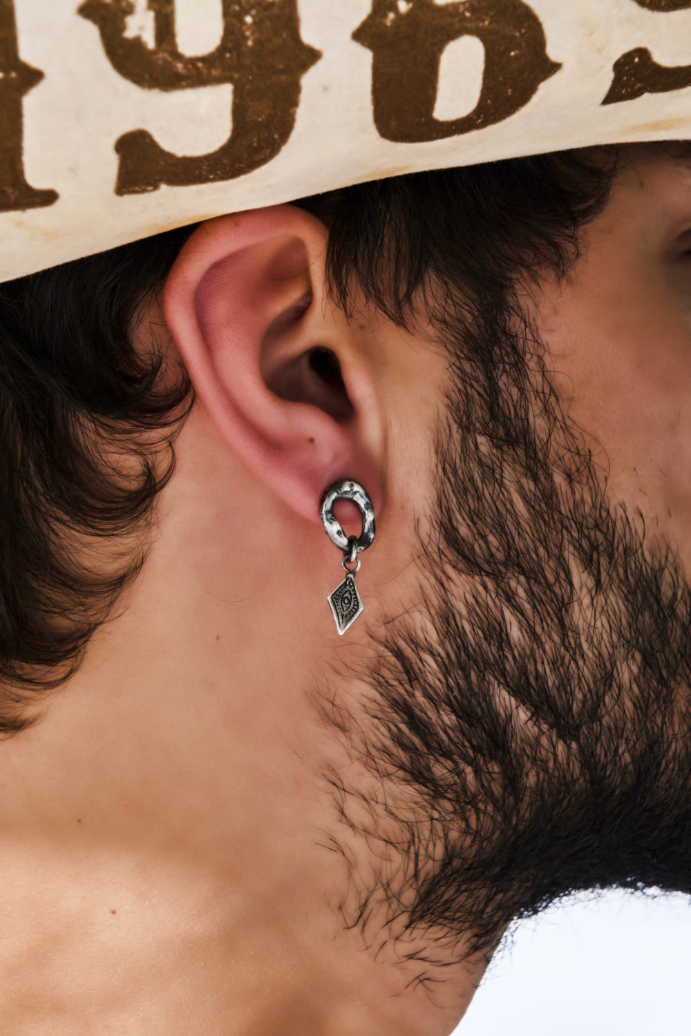 Dunkel Design-Rhys Gümüş Küpe-Küpe-2-Milagron.com