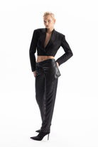 Duygu Demirel-Vulcans Trouser-Deri Pantolon-4-Milagron.com