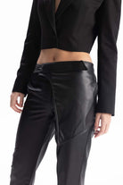 Duygu Demirel-Vulcans Trouser-Deri Pantolon-5-Milagron.com