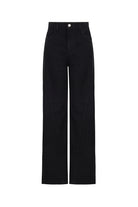 Black Denim Kimono Jean - 6