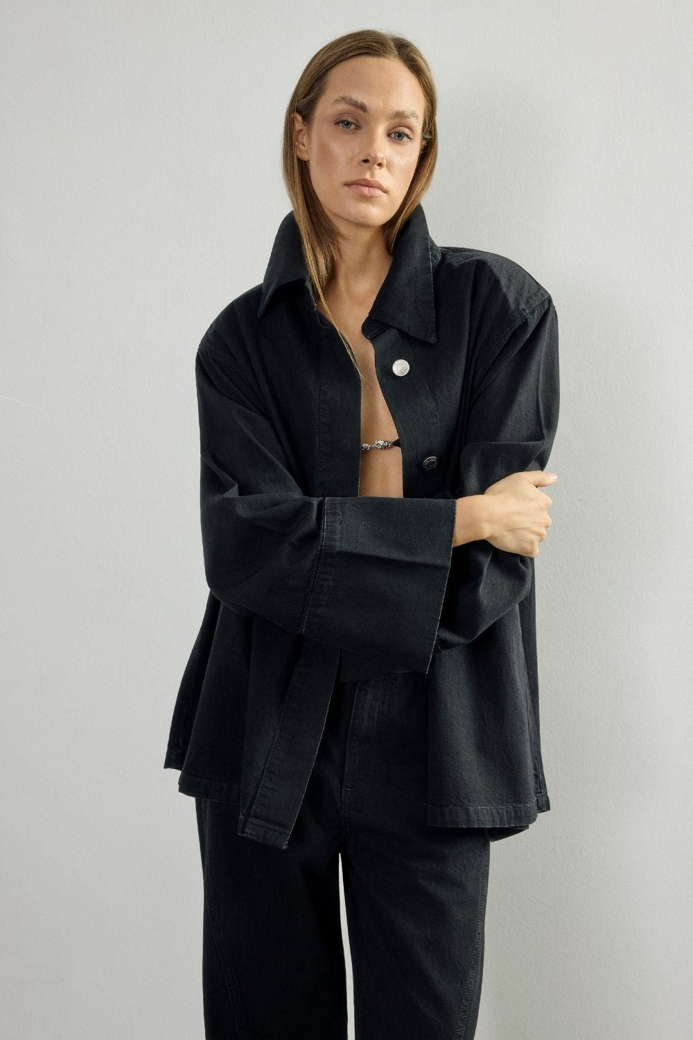 Haze Denim Kimono Shirt 3 - 4