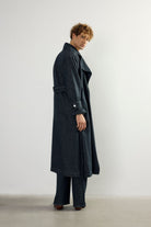 Loom Denim Man Trenhcoat - 0