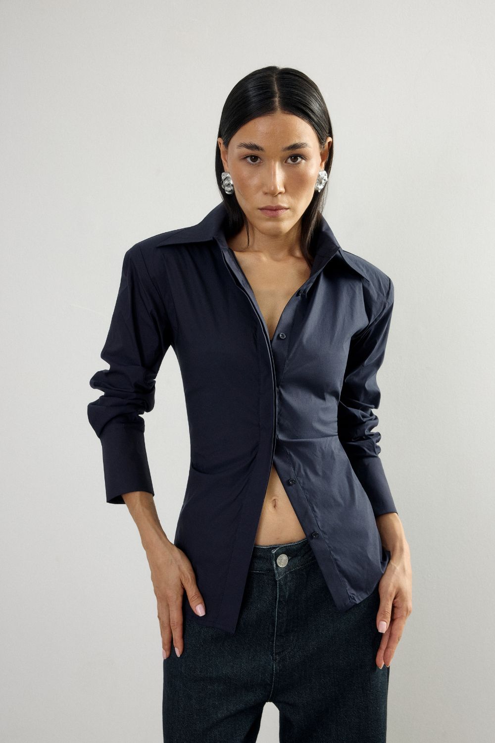 Small Padding Merlot Shirt - 1