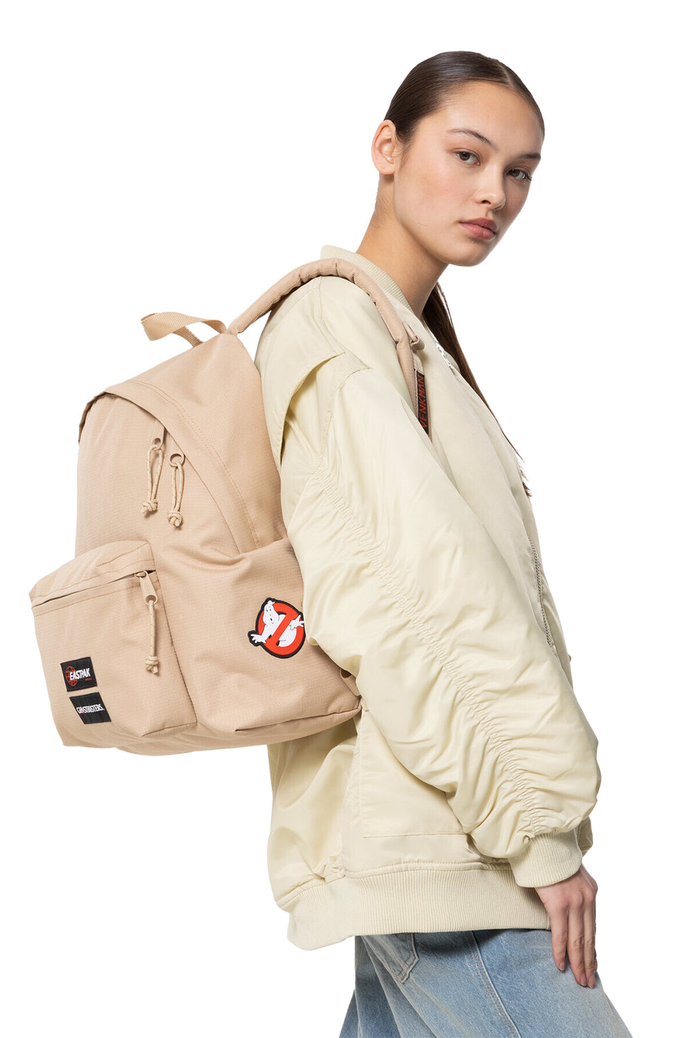 Eastpak-Ghostbusters X Eastpak Day Pak'r Çöl Sarısı Sırt Çantası-Sırt Çantası-3-Milagron.com