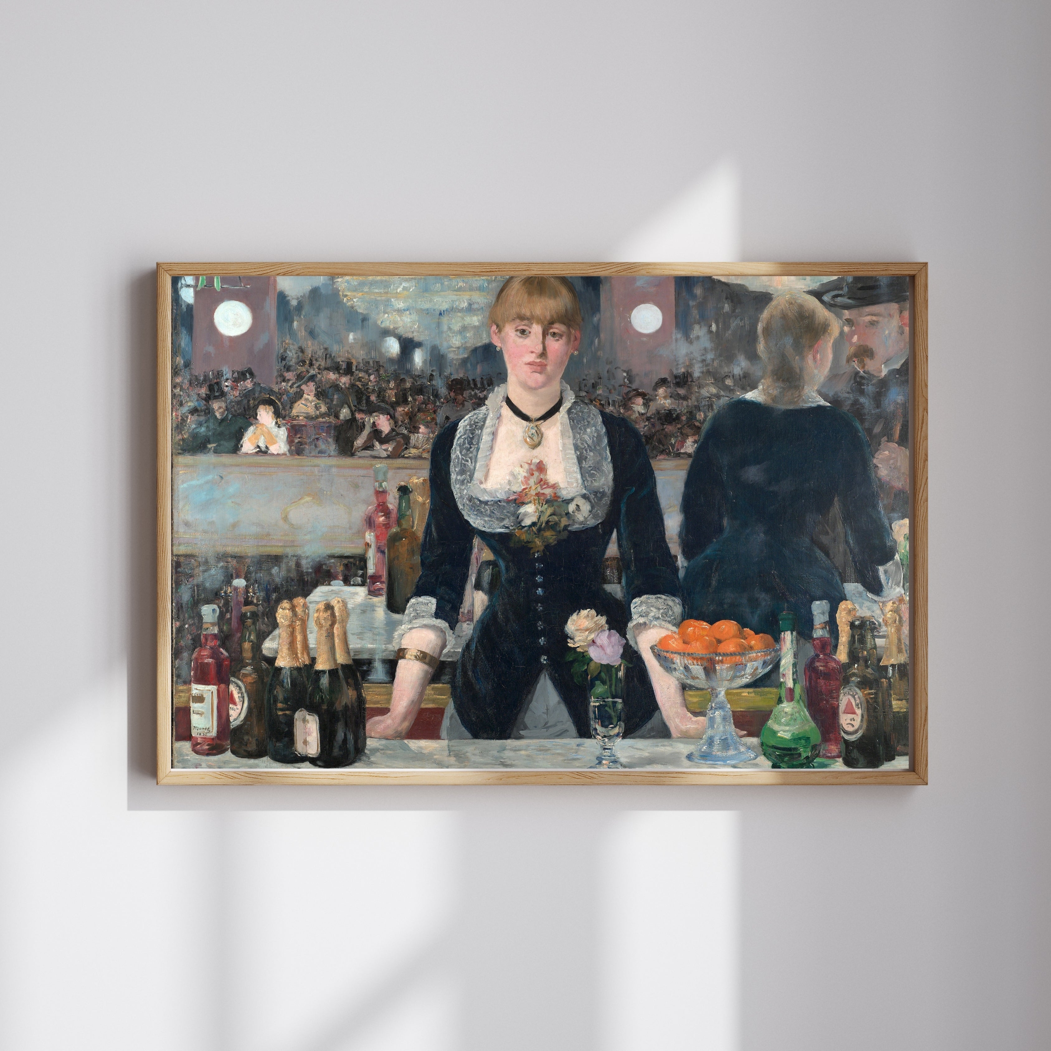 Édouard Manet - Folies-Bergère'De Bir Bar