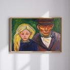 Edvard Munch - Yaşlı Balıkçı Ve Kızı