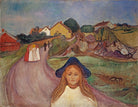 Edvard Munch - Åsgårdstrand'Da Sokak