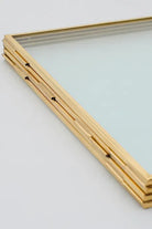 El Crea Designs-İkili Pirinç Gold Cam Masaüstü Fotoğraf Çerçevesi 20x15cm-Çerçeve-6-Milagron.com