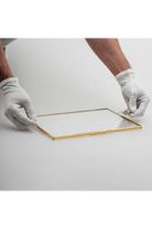 El Crea Designs-Pirinç Tepsi Damat Kahvesi Nişan Sunum Tepsisi 30x20cm-Biblo-5-Milagron.com