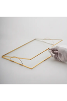 El Crea Designs-Pirinç Tepsi Damat Kahvesi Nişan Sunum Tepsisi 30x20cm-Biblo-6-Milagron.com