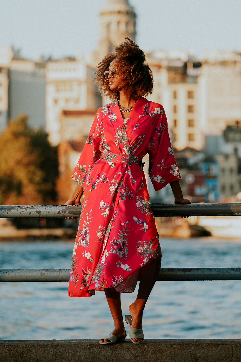 Elli2-Hot Periwinkle Kimono-Kimono-1-Milagron.com