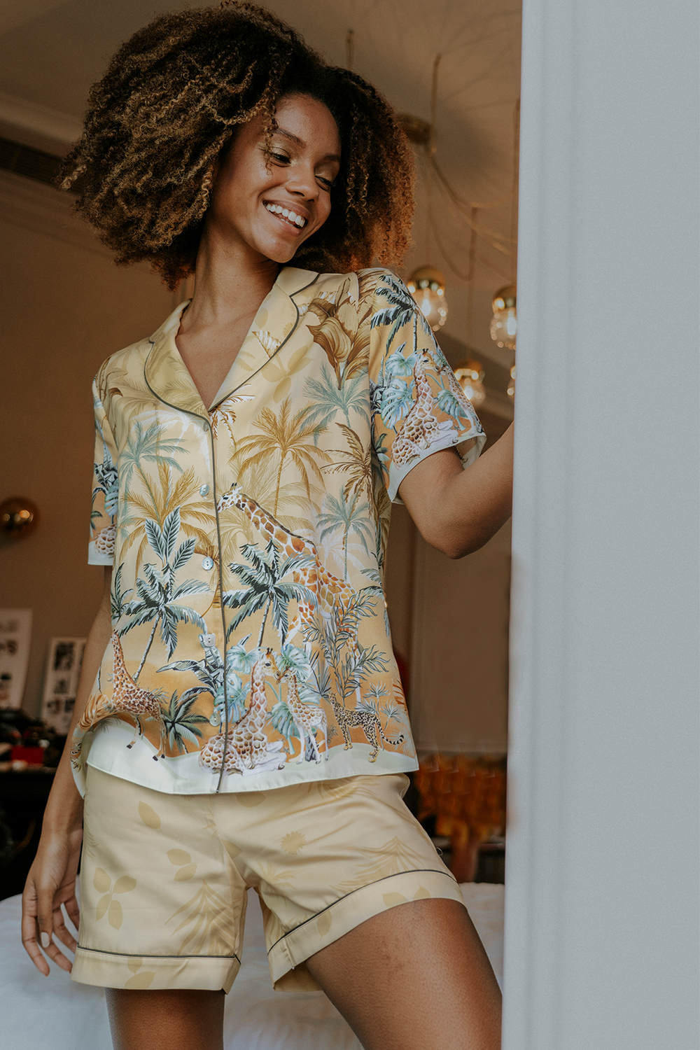 Elli2-Queen Of Africa-Pijama Takımı-1-Milagron.com