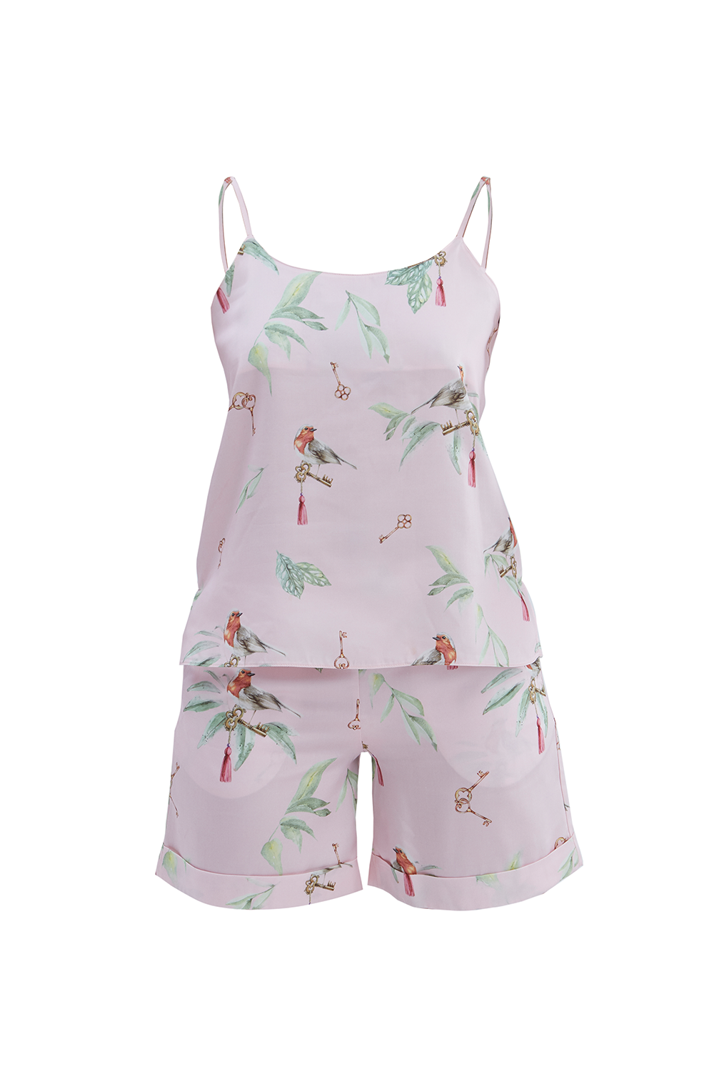 Elli2-Rose Blossom Birds-Pijama Takımı-4-Milagron.com