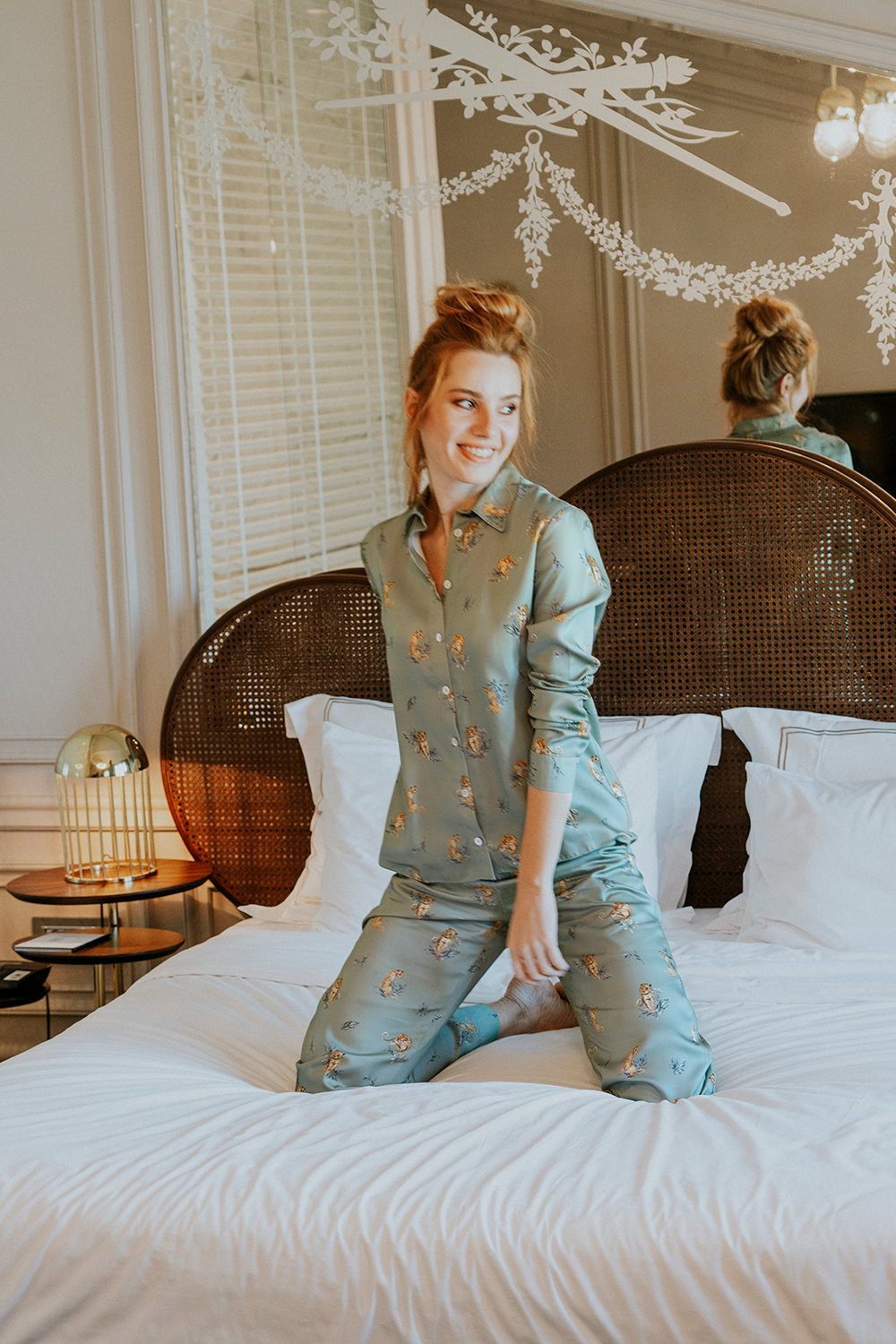 Elli2-Sage Green Sahara-Pijama Takımı-5-Milagron.com