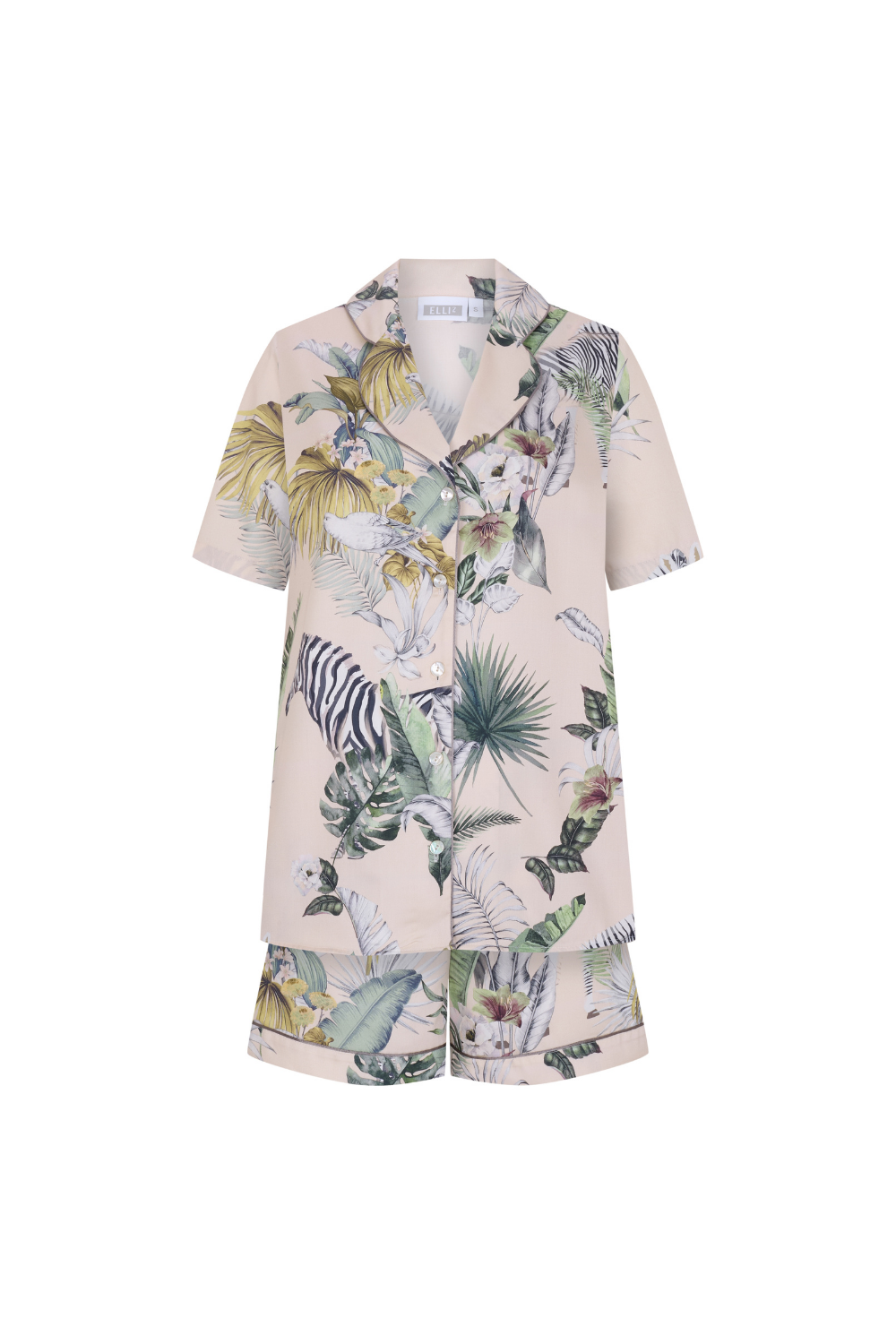 Elli2-Sandsheel Zebra-Pijama Takımı-2-Milagron.com