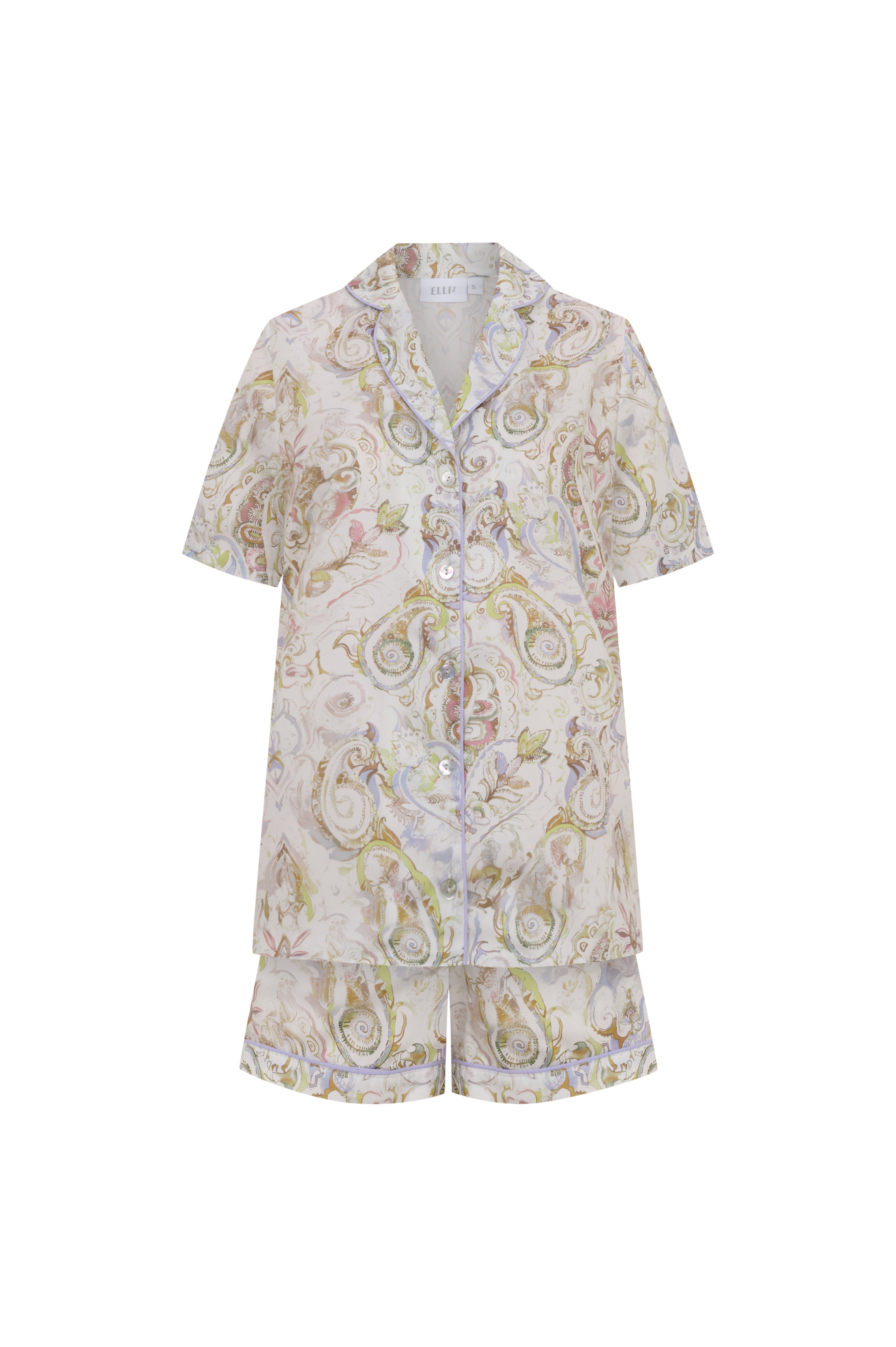 Summer Paisley Şort Set