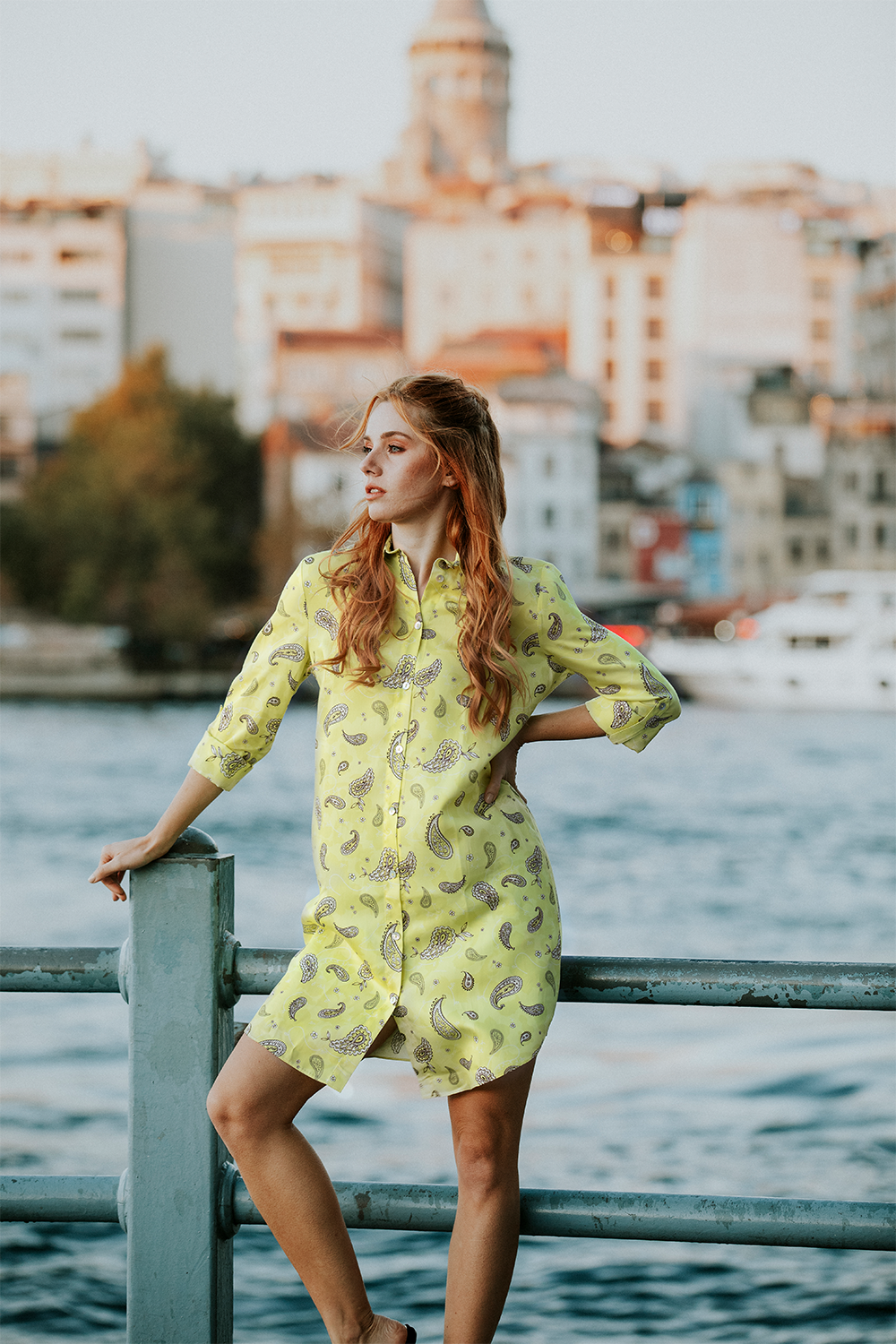 Elli2-Sun Dance Paisley Gömlek-Gömlek-1-Milagron.com