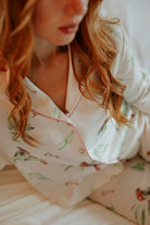 Elli2-White Blossom Birds-Pijama Takımı-3-Milagron.com