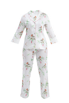 Elli2-White Blossom Birds-Pijama Takımı-5-Milagron.com