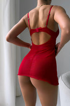 Aveline Dantel Korse Formlu Babydoll Set - 5